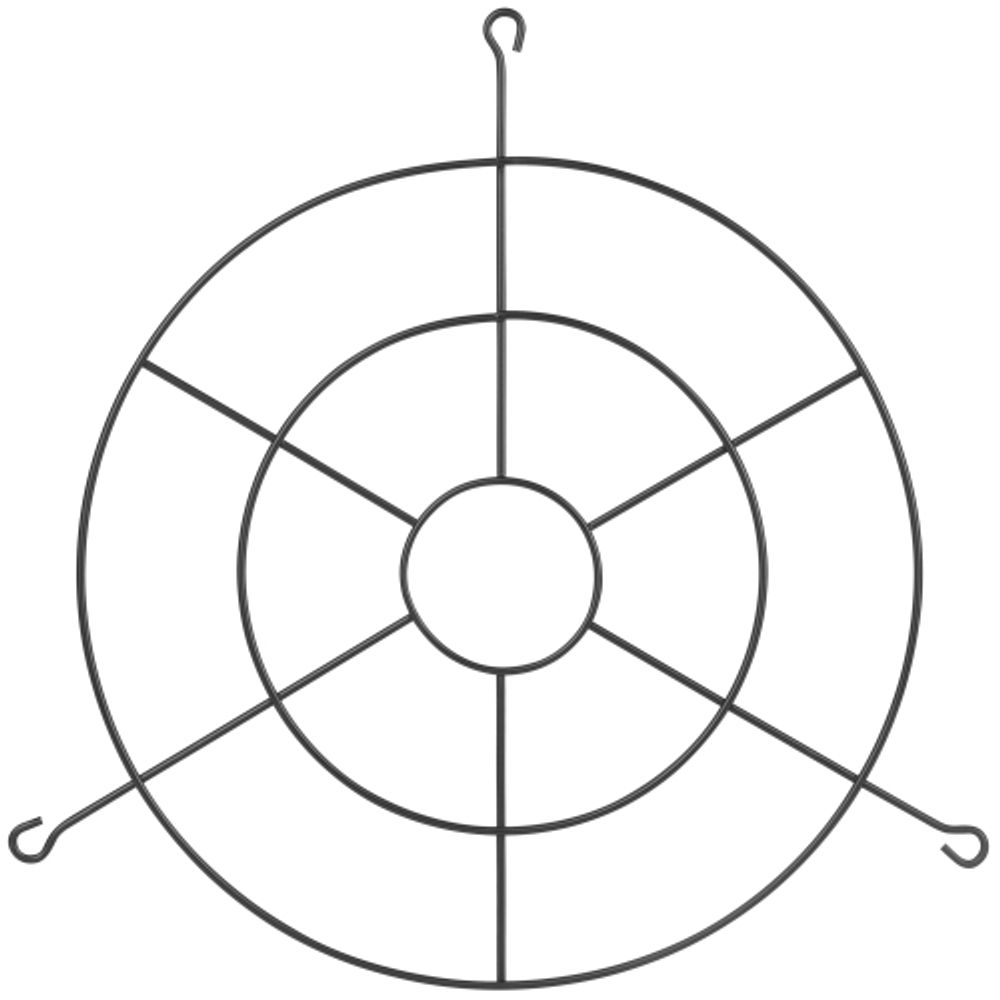 Защитная металлическая решетка ЭРА SPP-AC8-402-150 для светильников SPP-402 мощностью 150Вт | Светильники для высоких пролетов (хайбеи)