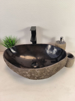 Раковина из речного камня RS-65623 51*32*15 0862