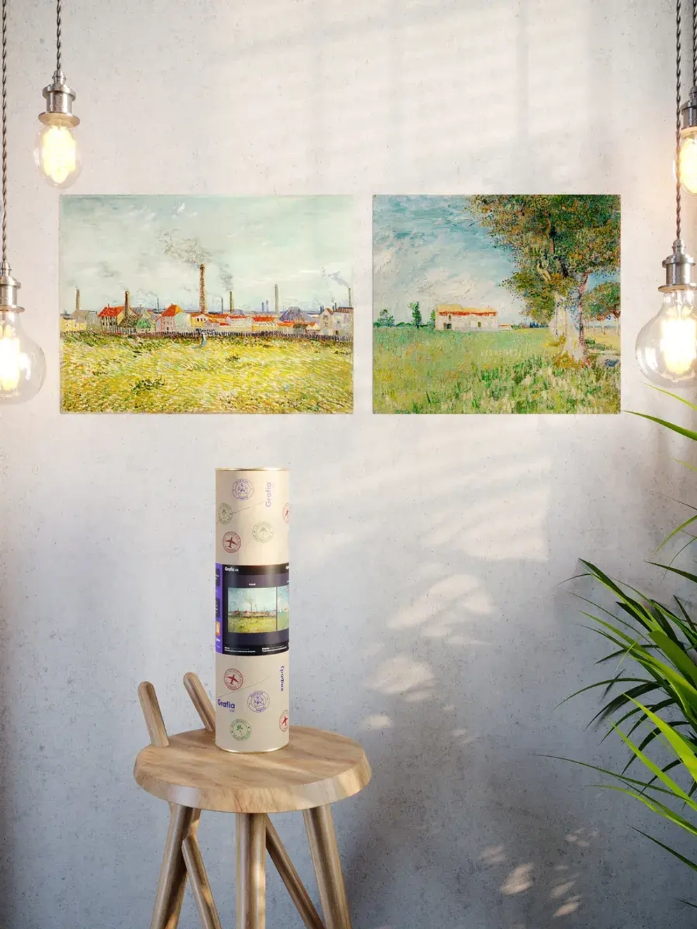 Картины-наклейки на стену для декора интерьерные №23