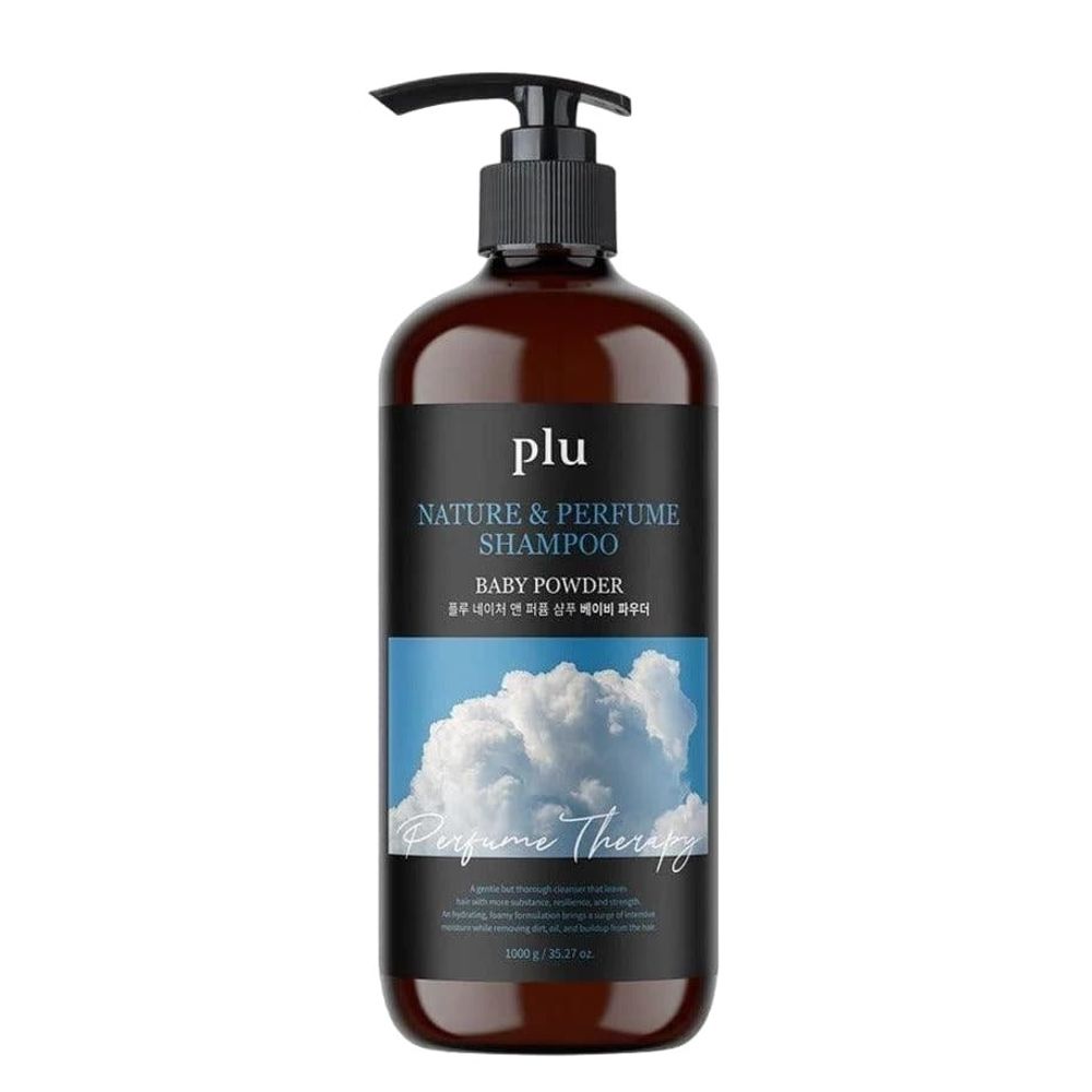 PLU  Парфюмированный шампунь для волос с ароматом детской присыпки - Nature and Perfume Shampoo Baby Powder, 1л
