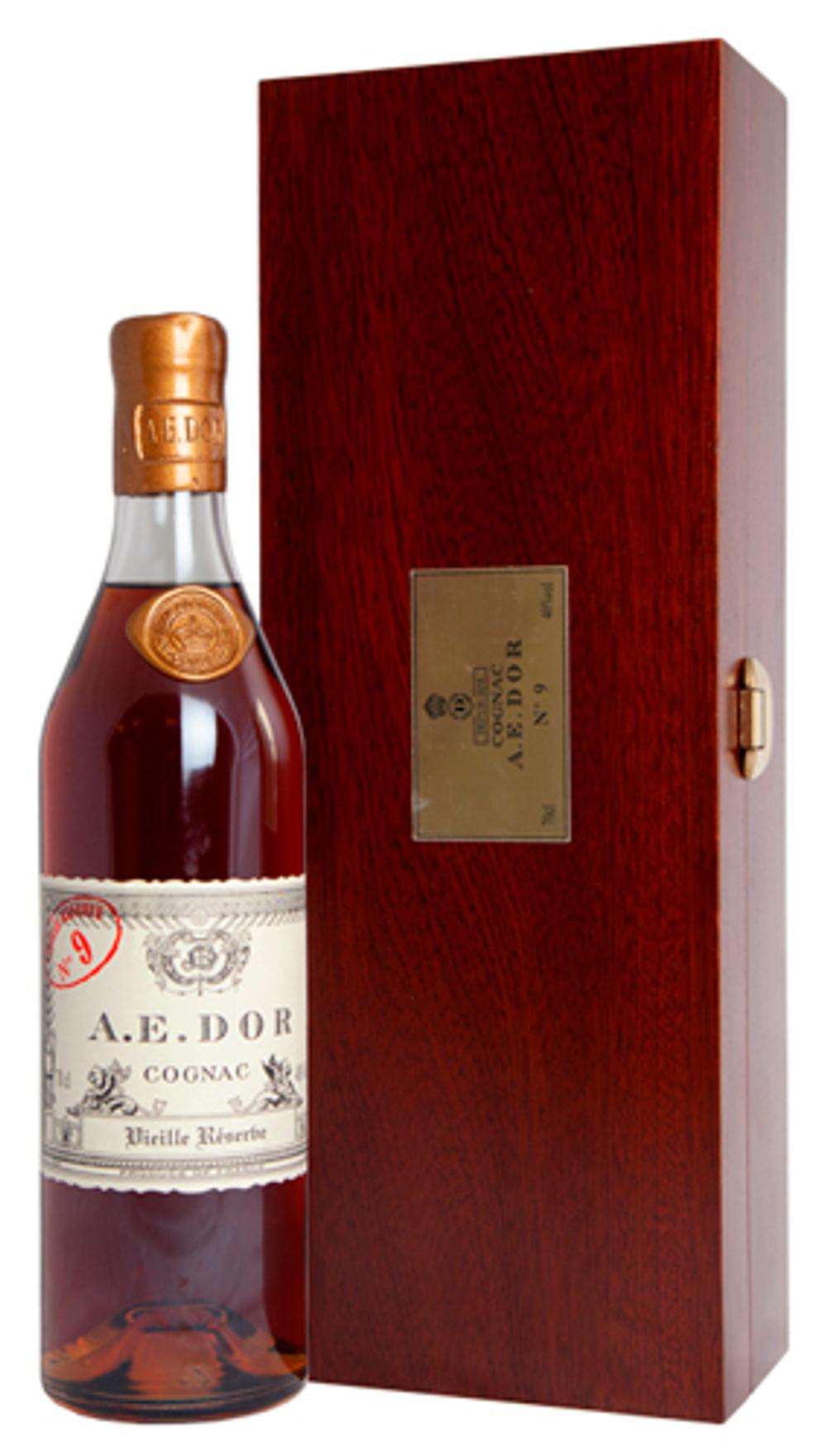 Коньяк A.E.DOR №9 wood box, 0.7 л