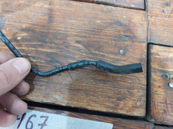 Трубка вакуумная Mercedes OM654 A6540701532 Б/У Оригинал A6540701532