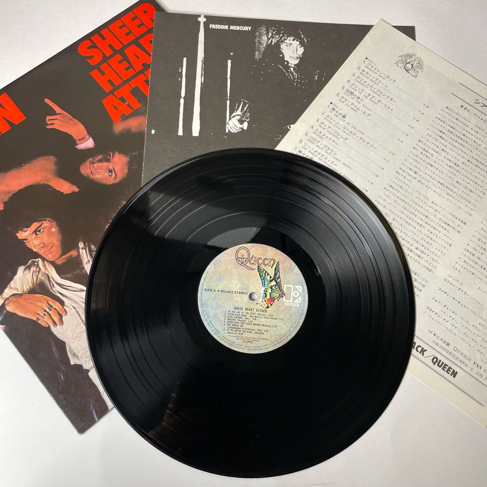 Винтажная виниловая пластинка LP Queen Sheer Heart Attack (Japan 1974) (No Obi) Brighton Rock