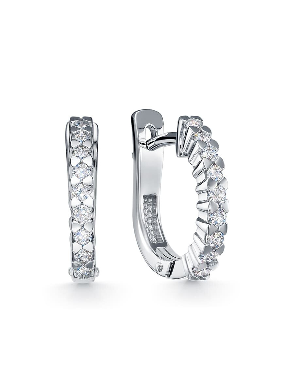 Ефимов Золотые серьги с бриллиантами