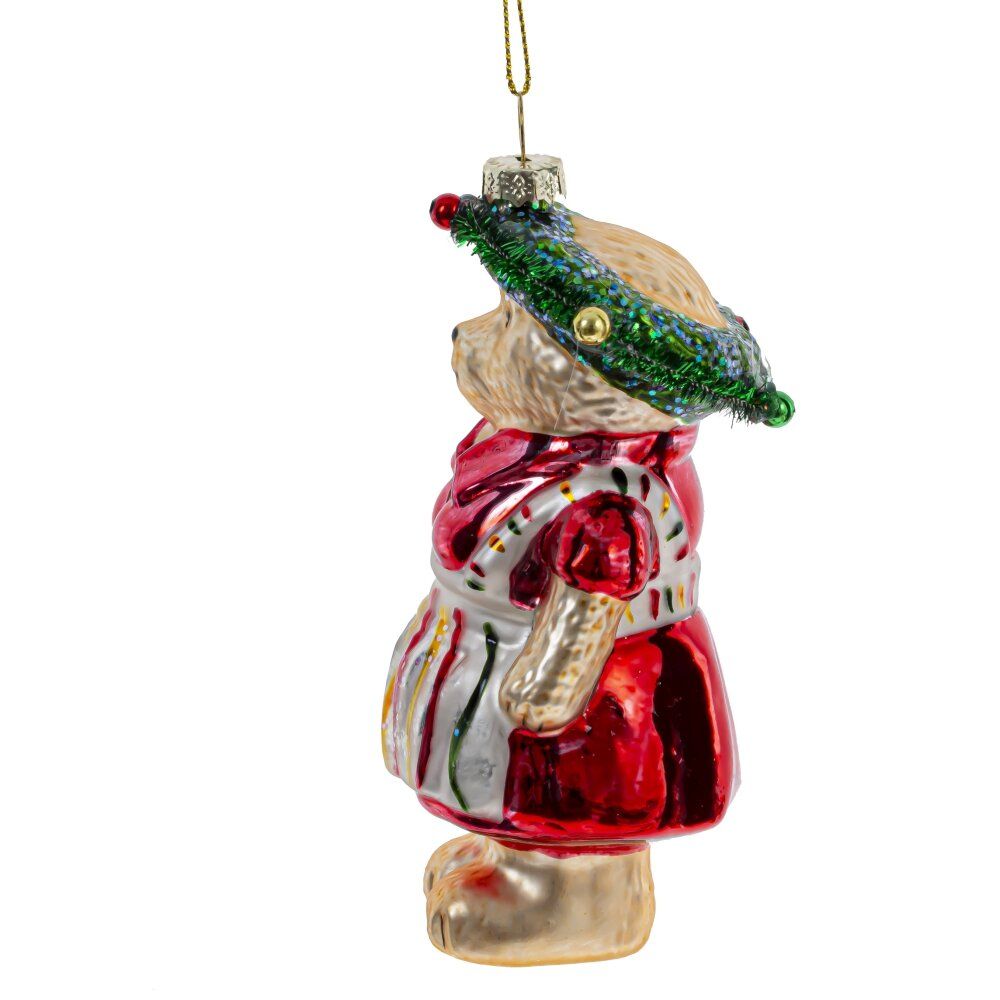 GAEM Украшение новогоднее "Медвежонок", L6,5 W6 H14 см