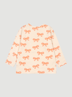 Лонгслив оверсайз Mjölk Бантики