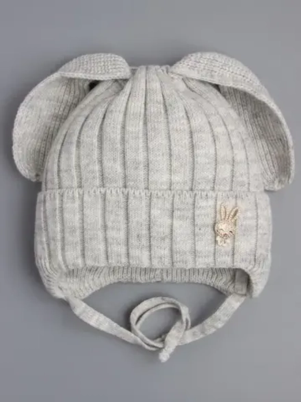 Шапка зимняя с ушками на завязках