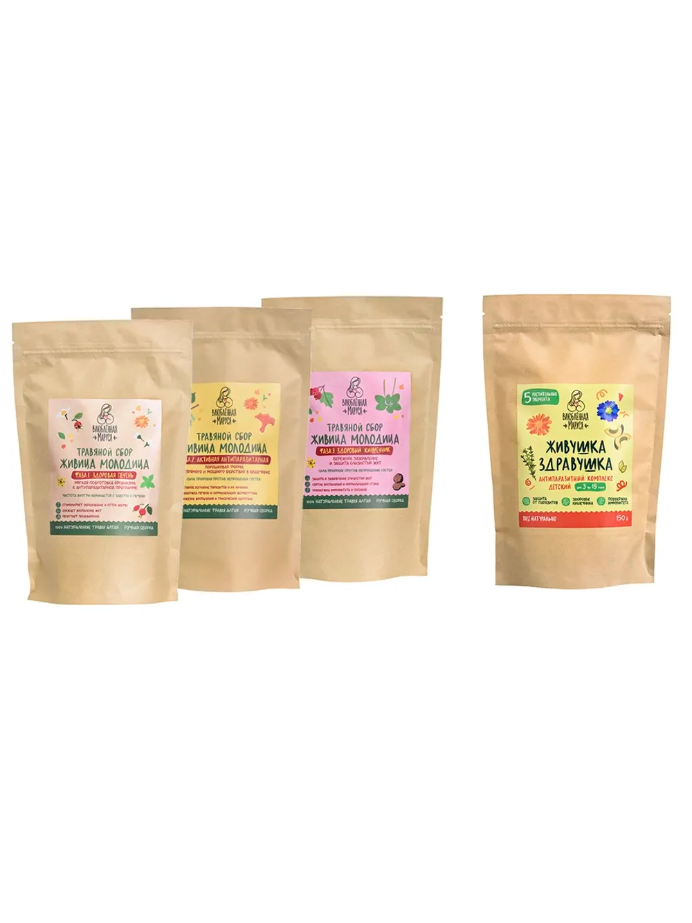 Набор взрослого и детского антипаразитарных сборов