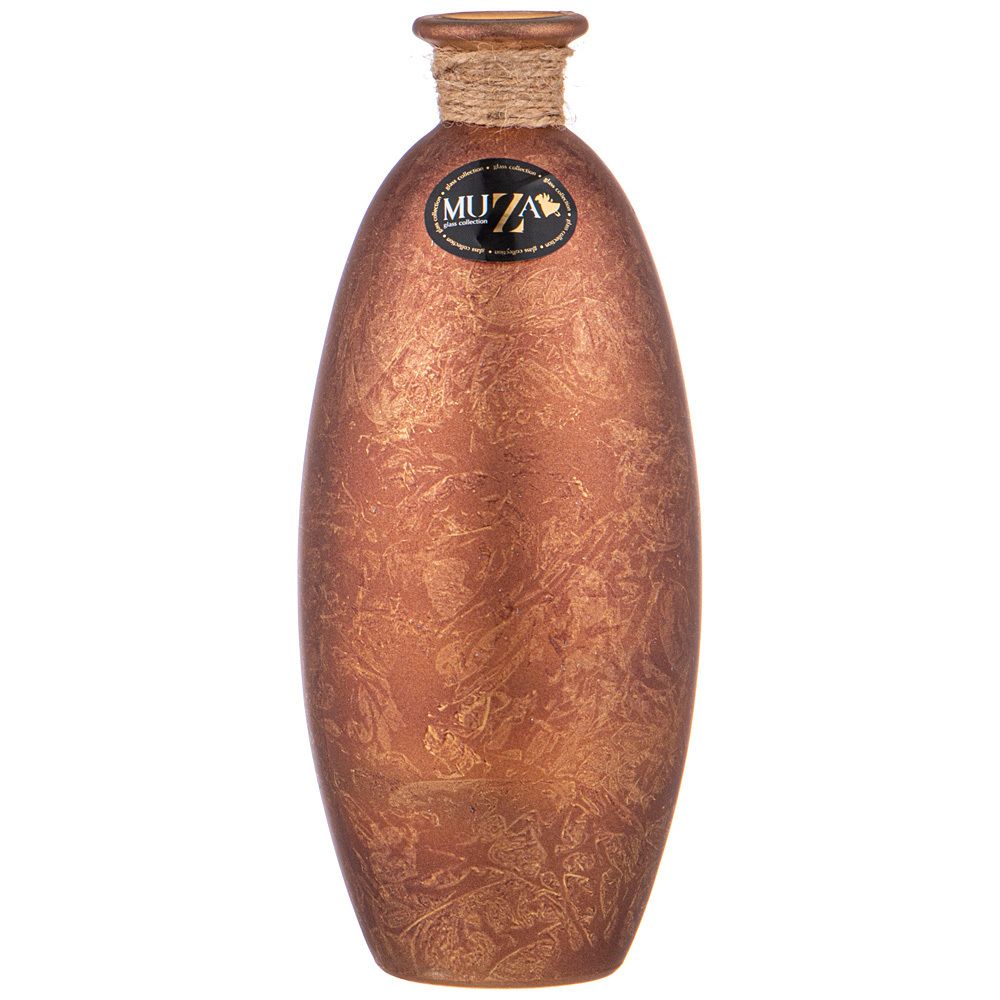 ВАЗА "PUARO BRONZE METALLIC" ВЫСОТА 21,5 СМ