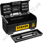 STAYER TOOLBOX-24, 590 х 270 х 255, пластиковый ящик для инструментов, Professional (38167-24)