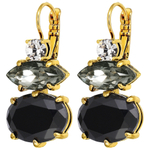 Серьги Dyrberg Kern PARSANA SG BLACK_GREY 470011