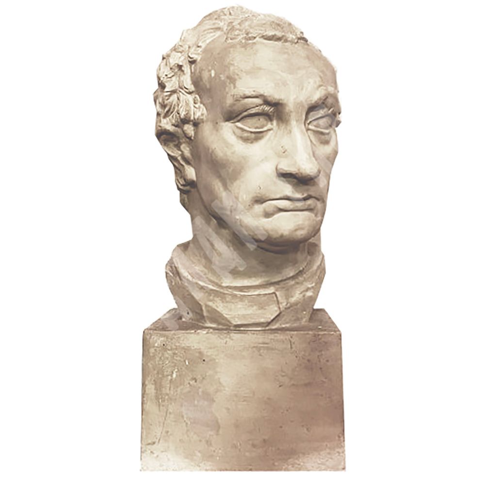 Динес Ю. С. Берег. Этюд. Картон, масло. 1950 г.