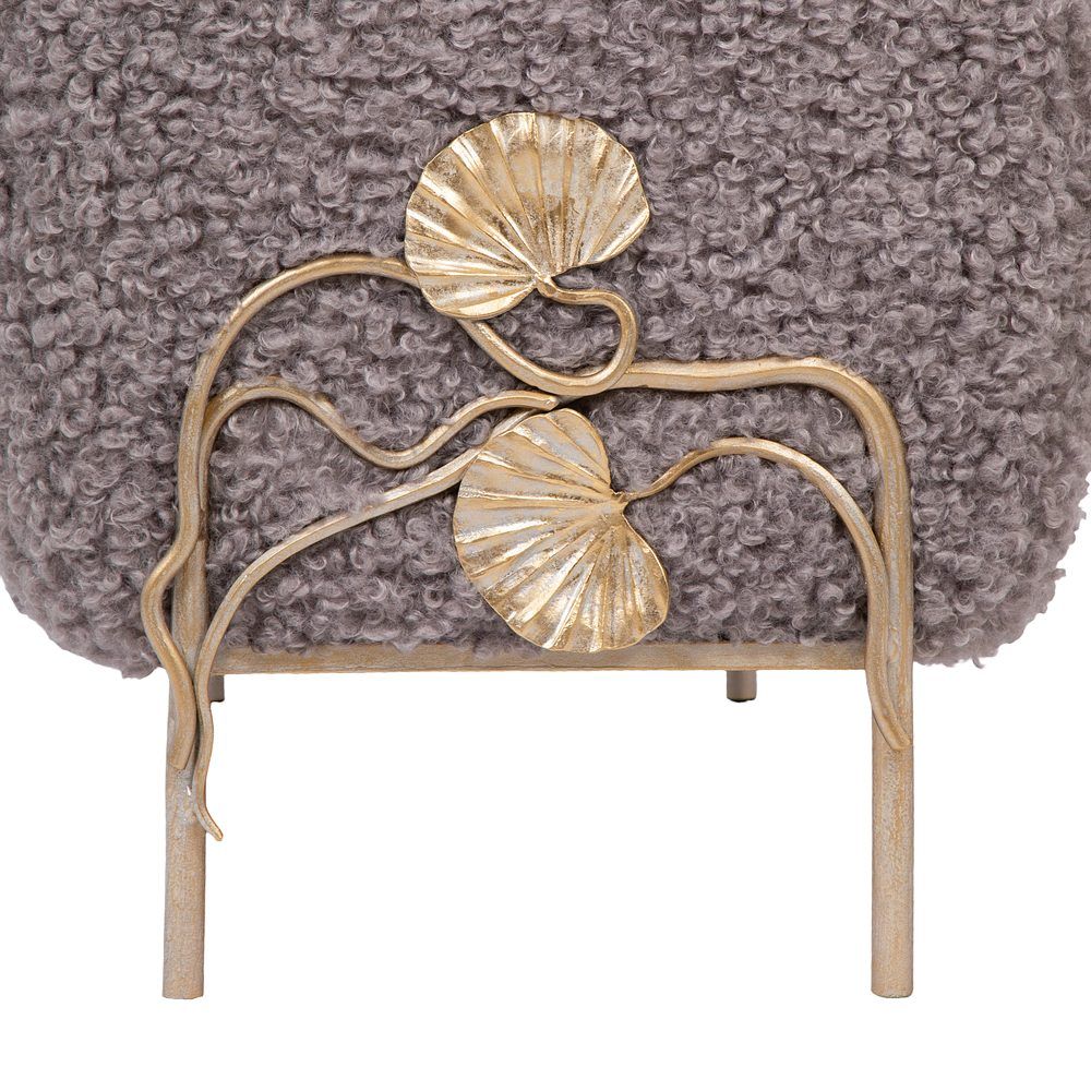 Банкетка Нимфея Серый Айвори