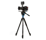 Штатив Benro Classic A2573F с видеоголовой S6PRO, клипсовые замки, алюминий