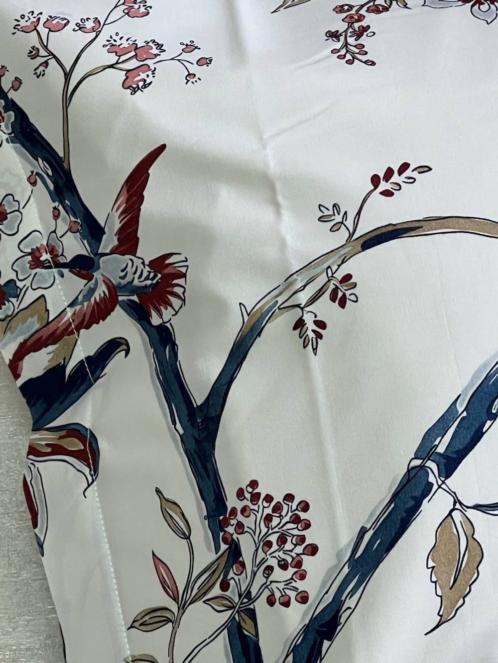 Постельное белье семейное Mirabello Life бело-розовое