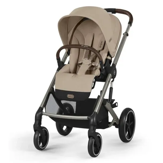 Прогулочная коляска Cybex Balios S Lux 2025 (Almond beige/ Taupe)