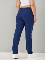 Костюм с брюками КБ-184/синий-одуванчикперья