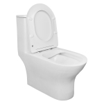 Унитаз-моноблок Azario Terni AZ-8618 с крышкой-сиденьем микролифт, белый