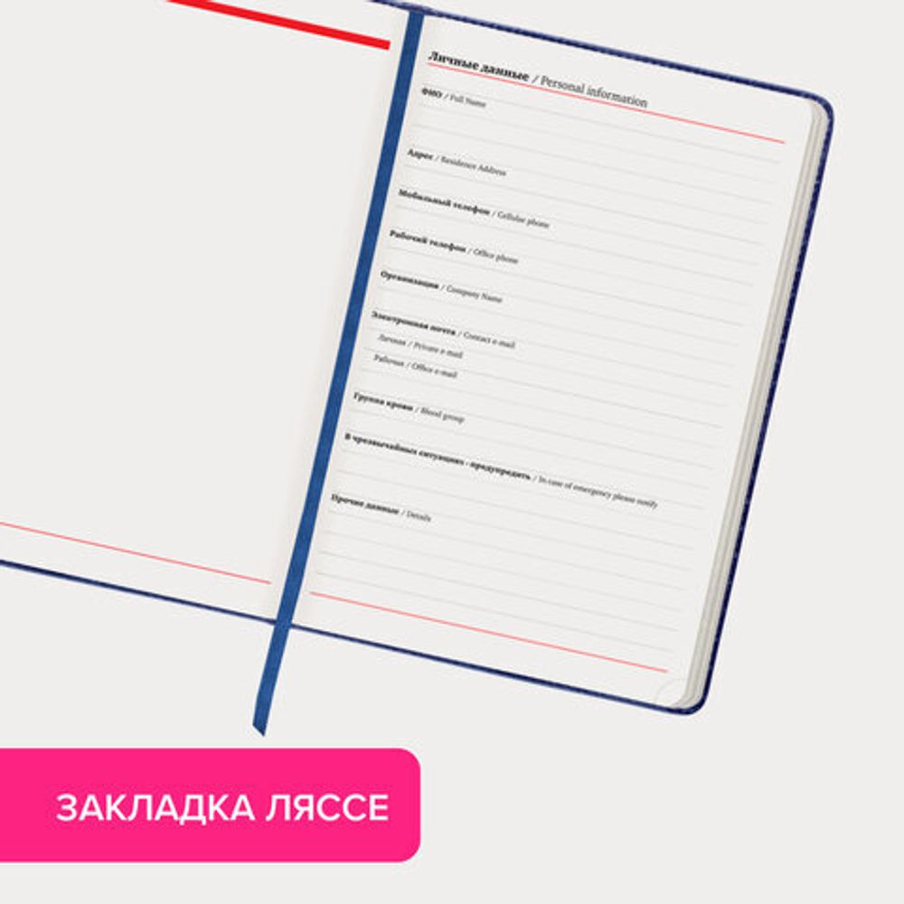 Ежедневник недатированный БОЛЬШОЙ ФОРМАТ 210х297 мм А4, BRAUBERG "Status", 160 л., темно-синий, 113359