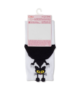 CONTE Хлопковые носки CLASSIC с пикотом «Black cat»