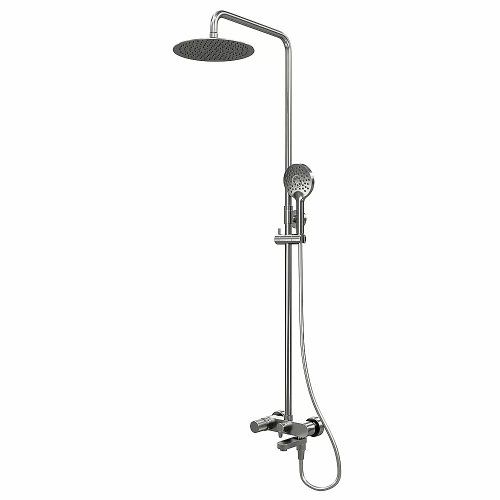 Душевая система WasserKRAFT A14201.64 никель
