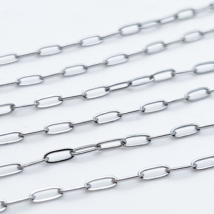 Цепочка, сталь, размер звена 6,2*2,6 мм, цена за 50 см