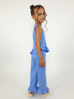 02-147-4 Комплект для девочки (туника+брюки)