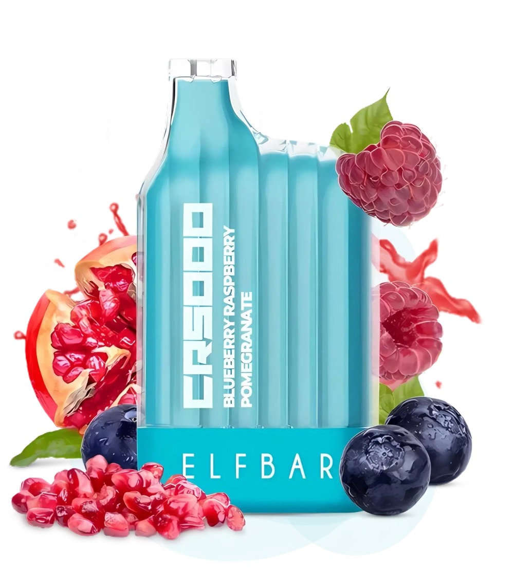 ELFBAR CR5000 - Blueberry Raspberry Pomegranate (5% nic)