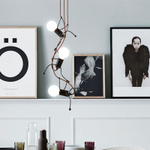 Pendant design lamp Live Men  (6 lampshades)