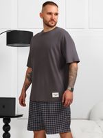 Фуфайка (футболка) мужская Генри-4 Виотекс ГРАФИТОВЫЙ