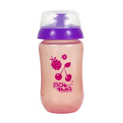 Поильник-непроливайка с ручками 270мл и поильник-непроливайка 300мл ПОМА набор 2 шт. с 6 месяцев