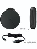 Черная анальная вибропробка Mr.Play с пультом - 11 см. (Цвет: черный)