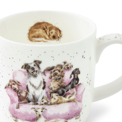 Royal Worcester - Wrendale Designs Кружка «Ночь кино», 310 мл / артикул   MMUD5629-XT  / GTIN 749151793453