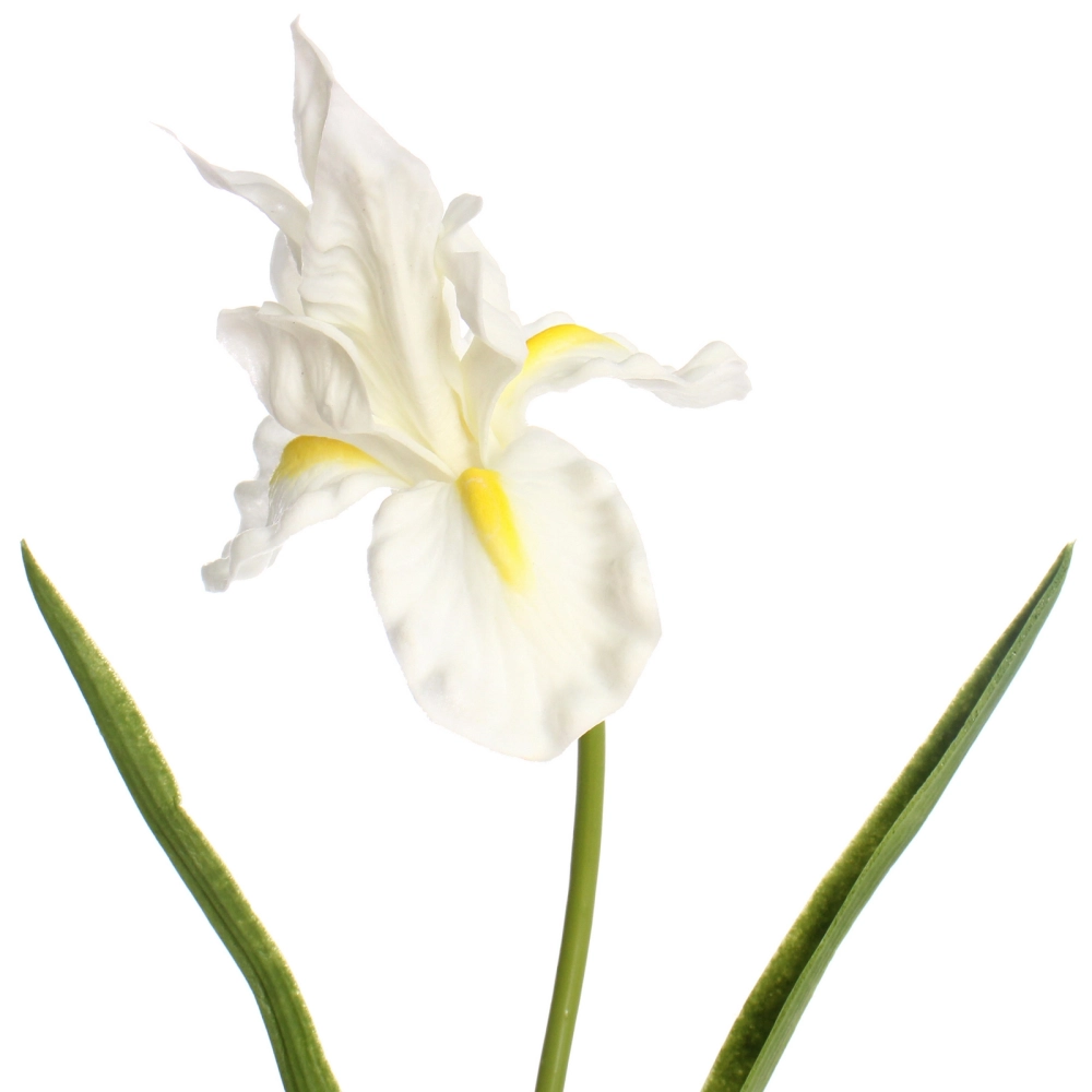 Цветок искусственный «Natur» 60см Ирис белый