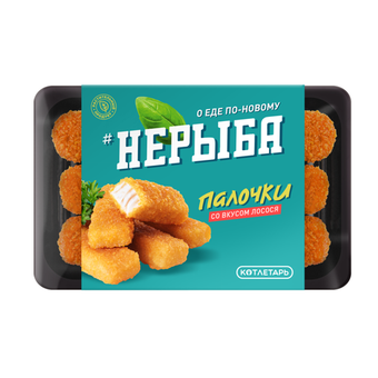 Палочки со вкусом лосося НеРыба, 300 г