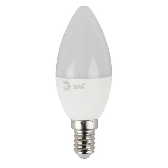 Лампа светодиодная ЭРА E14 9W 2700K матовая LED B35-9W-827-E14 Б0027969