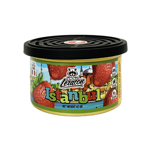 Leraton Istanbul (Strawberry / Клубника) (Ароматизатор для автомобиля в банке)