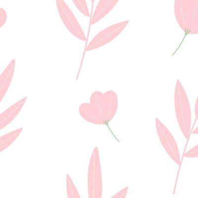 розовые листья