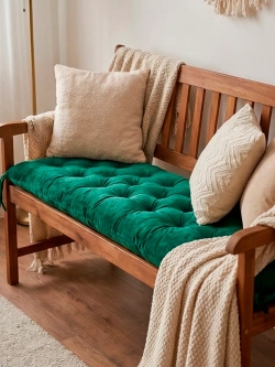 Подушка на скамью, подоконник, обувницу 100х45 см