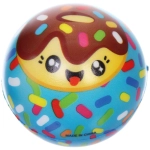 Мяч 7,6 см «Вкусняшки» (антистресс), микс СТИКЕР НА ВЛОЖЕНИЕ