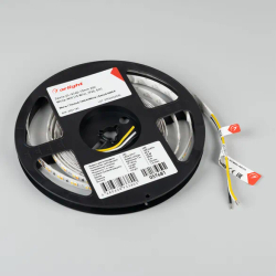 Светодиодная лента UL-A140-10mm 24V White-MIX (15 W/m, IP20, 5m) (Arlight, Изменяемая ЦТ) 057681