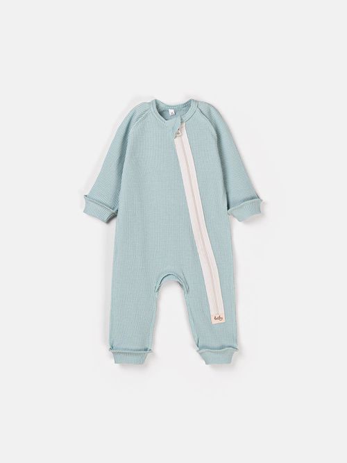 Пижама-слип из вафельной ткани 