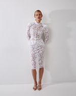 Жакет из кружева Софи Аллет белый