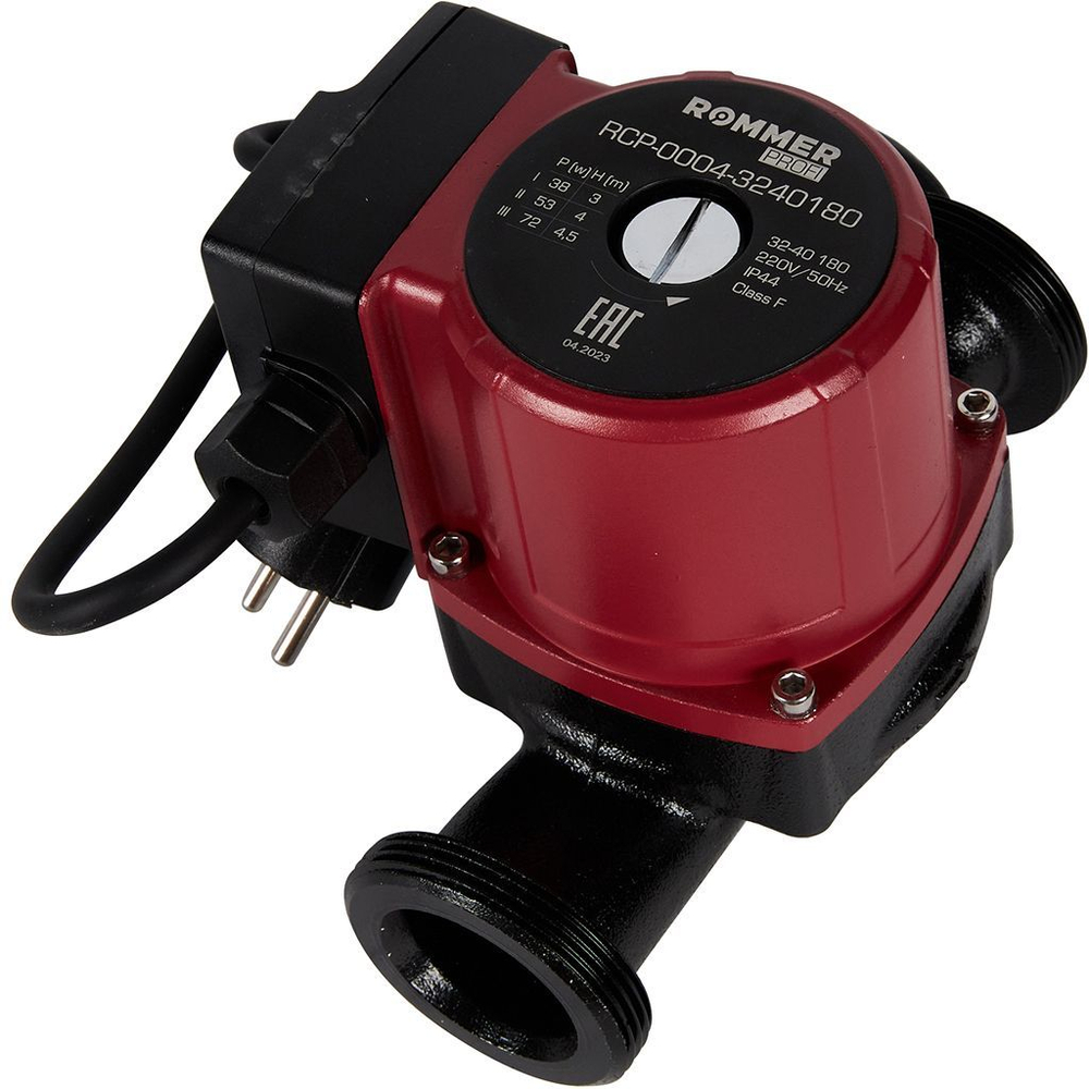Насос циркуляционный ROMMER Profi 32-40-180 с гайками