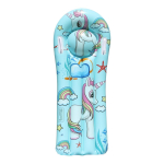 Матрасс с ручками детский 110 см, цв. голубой, с-30564