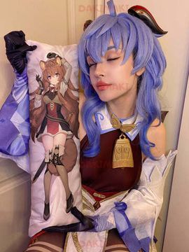 Мини дакимакура Рафталия из Восхождение героя щита арт. M0425, 60х20 см