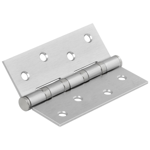 Петля стальная универсальная Фуаро 4BB 100x75x2,5 SSC, цвет хром сатинированный (гарантия - 6 месяцев)