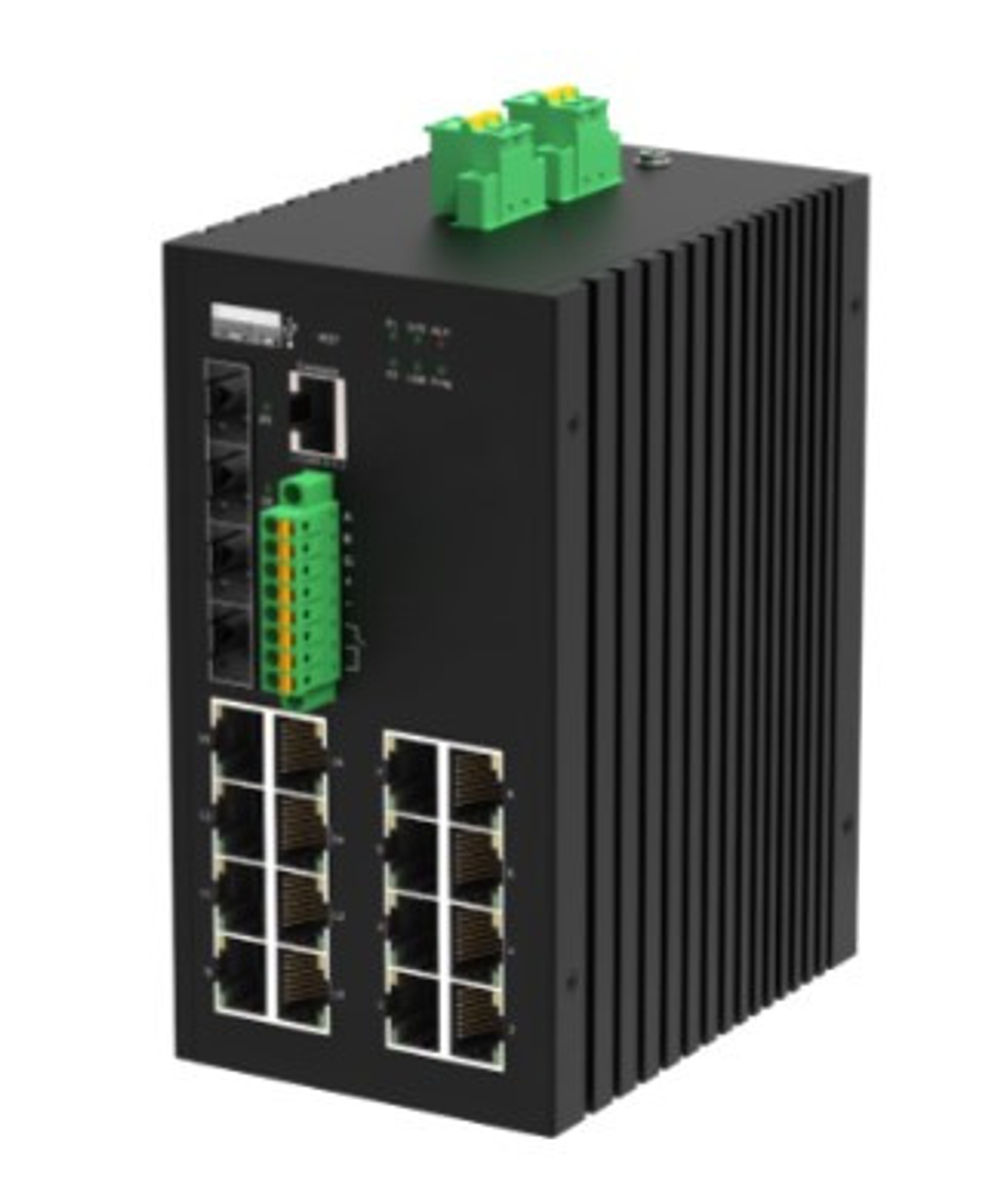 Коммутатор управляемый NikoMax GL-SW-G207-16P2ST-I