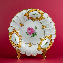 Винтаж: Фарфоровая мануфактура Meissen. «Парадное блюдо»