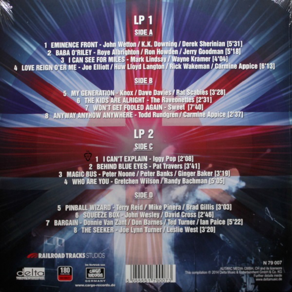 Сборник / Rock Legends Playing The Songs Of The Who (2LP)